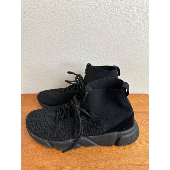 Women's Unbranded Stretch Pull On Ankle Boots Black Size 9W Sku 2719 - Picture 3 of 13